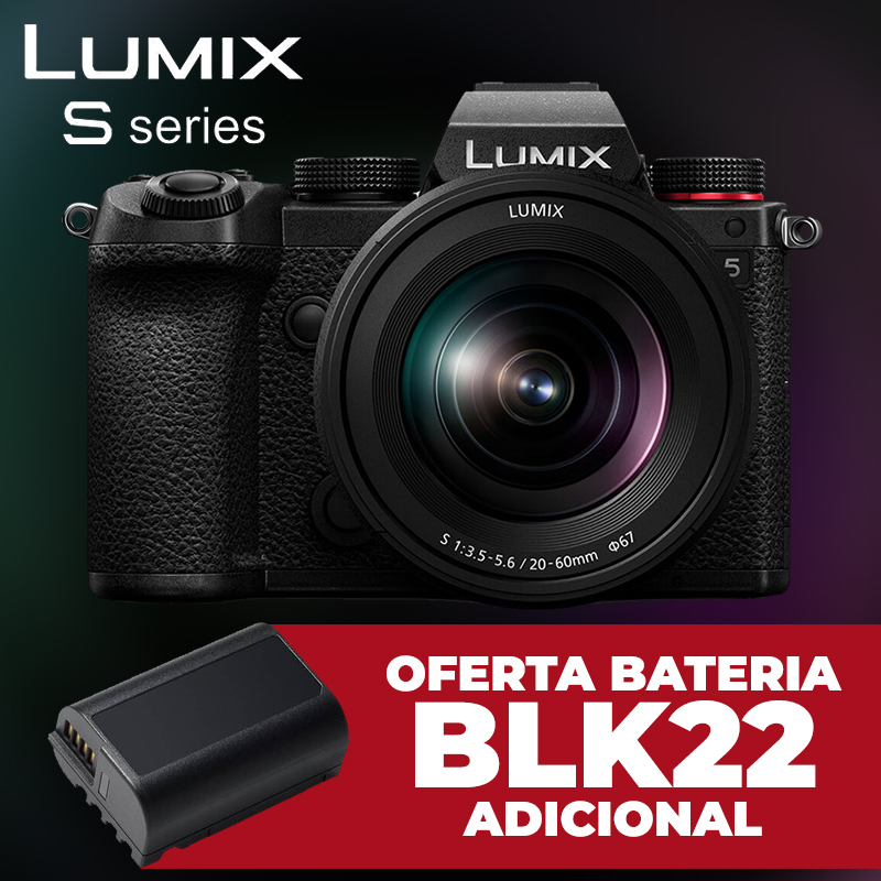 PANASONIC Lumix S5 Campanha OFERTA BATERIA EXTRA